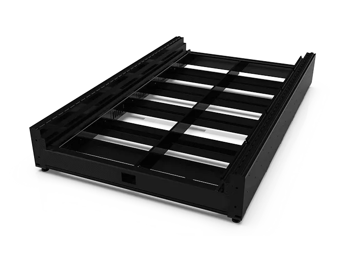 The Segmented Rectangular Tube Welded Bed